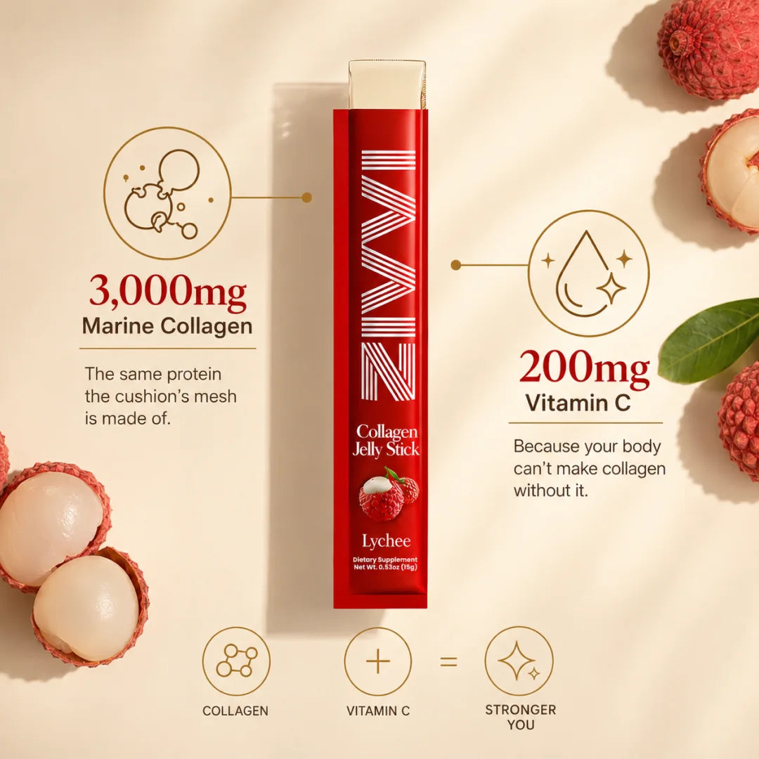 Zivvi jelly stick with marine collagen and vitamin C