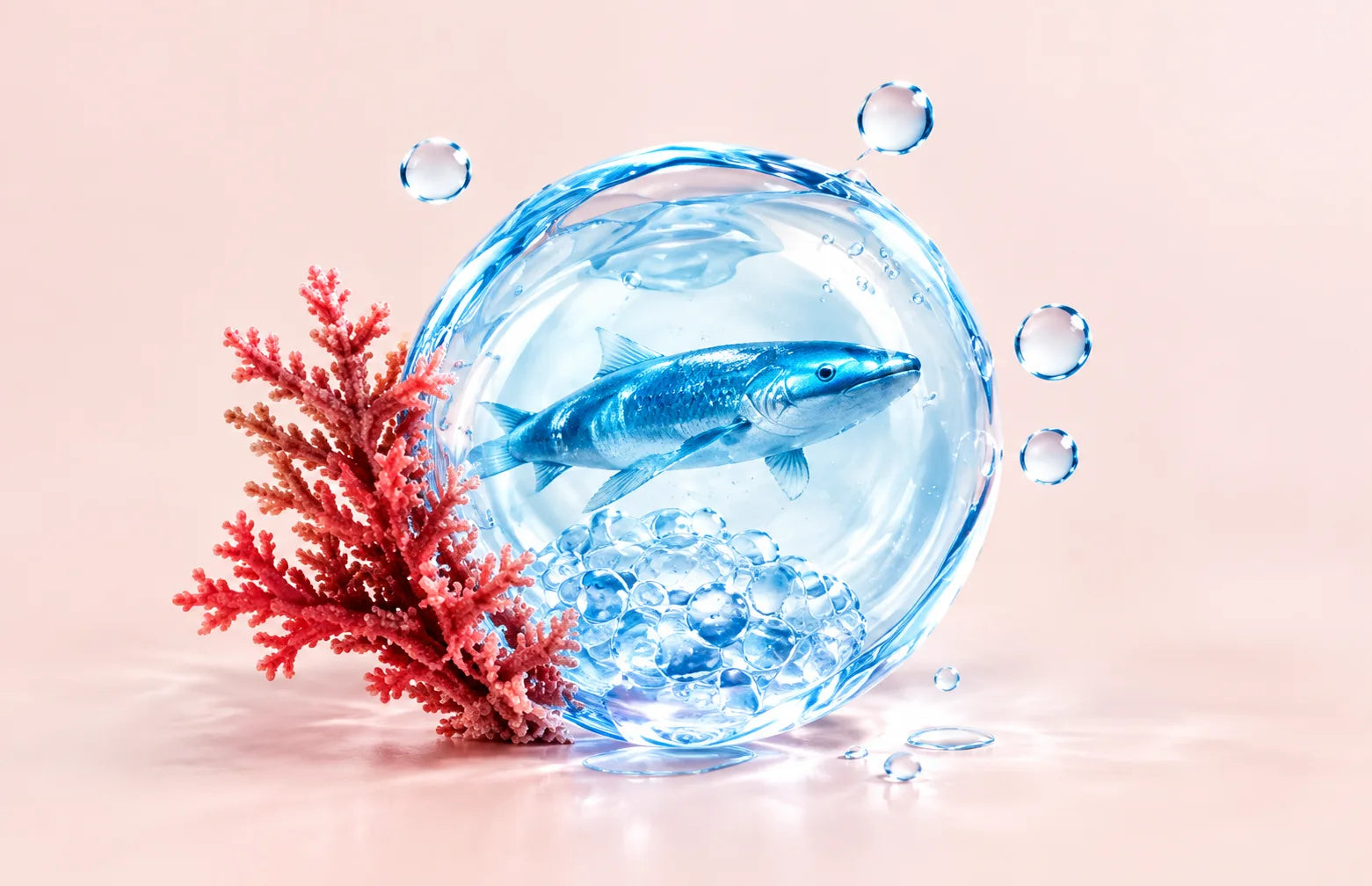 Marine collagen ingredient visual